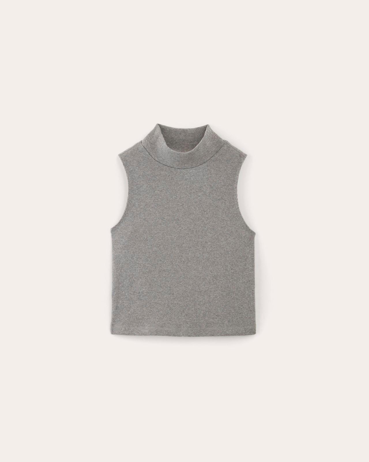 Womens Ribbed Mockneck Tank Sweater by Everlane Product Image