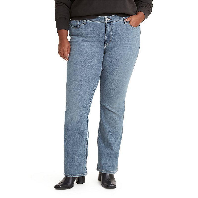 Plus Size Levi's® Classic Bootcut Jeans, Women's, Size: 16 - Regular, Blue Rinse Product Image