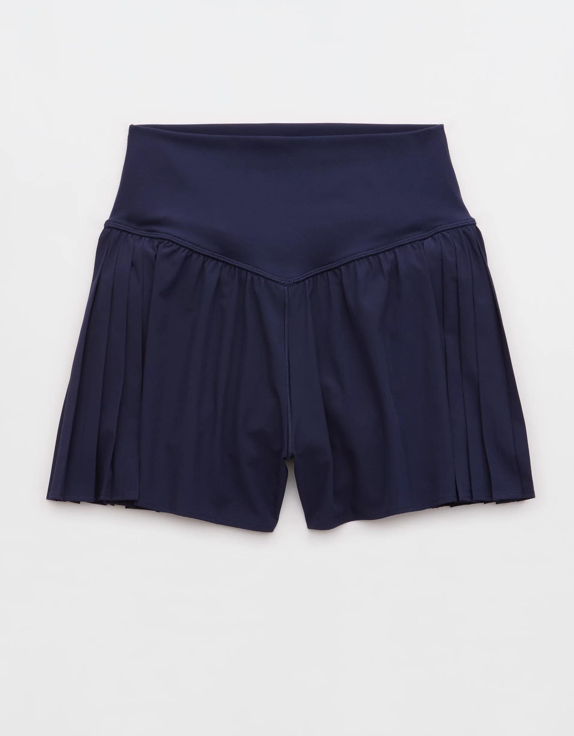 OFFLINE By Aerie Real Me Pleated Flowy Short Product Image
