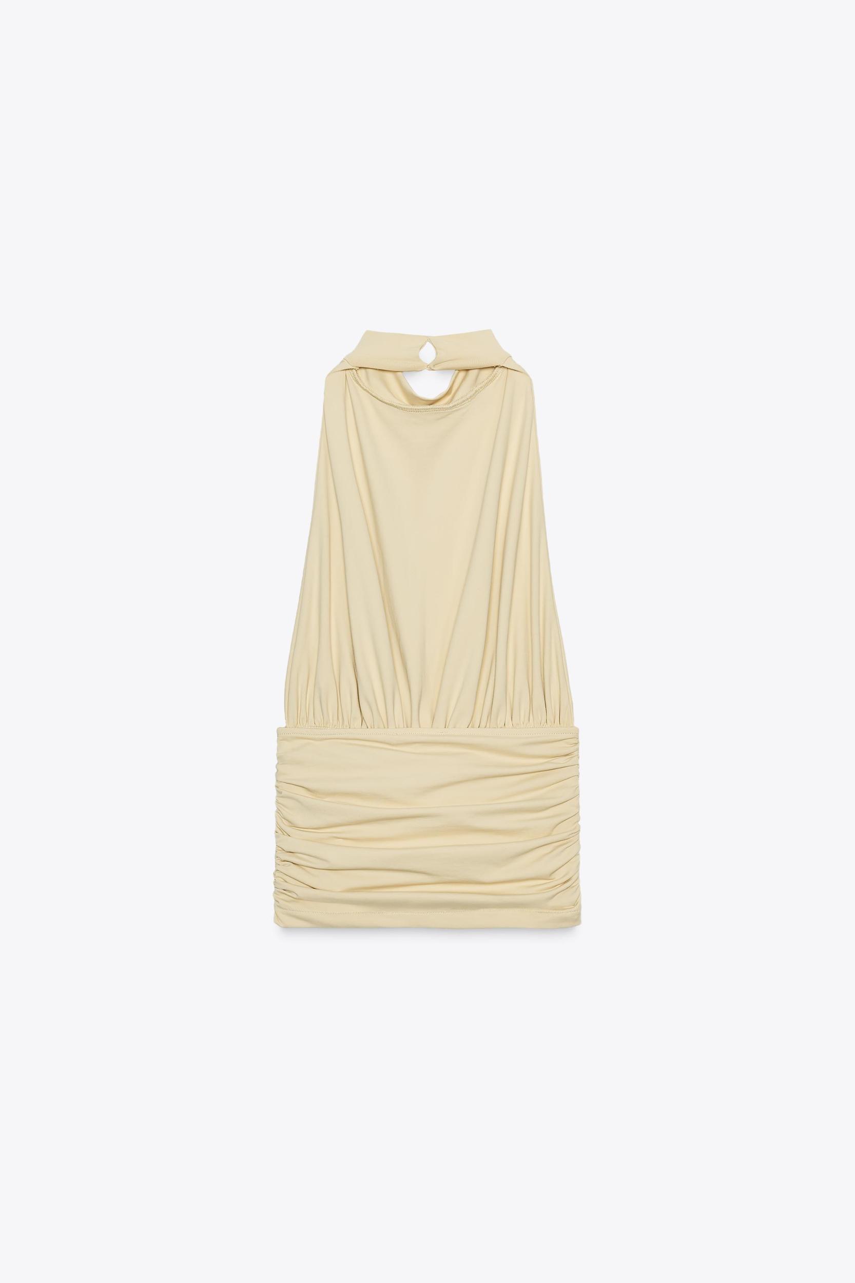 RUCHED POLYAMIDE SUN TOP Product Image