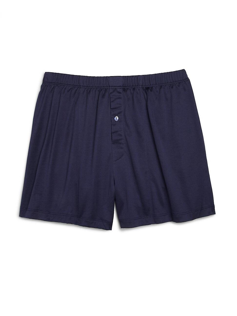 Mens Sporty Mercerized Cotton Boxers Product Image