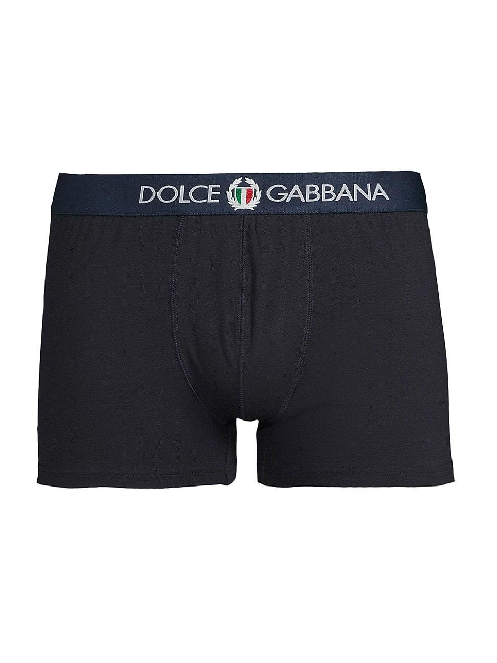 Mens Logo Cotton Boxer Briefs Product Image