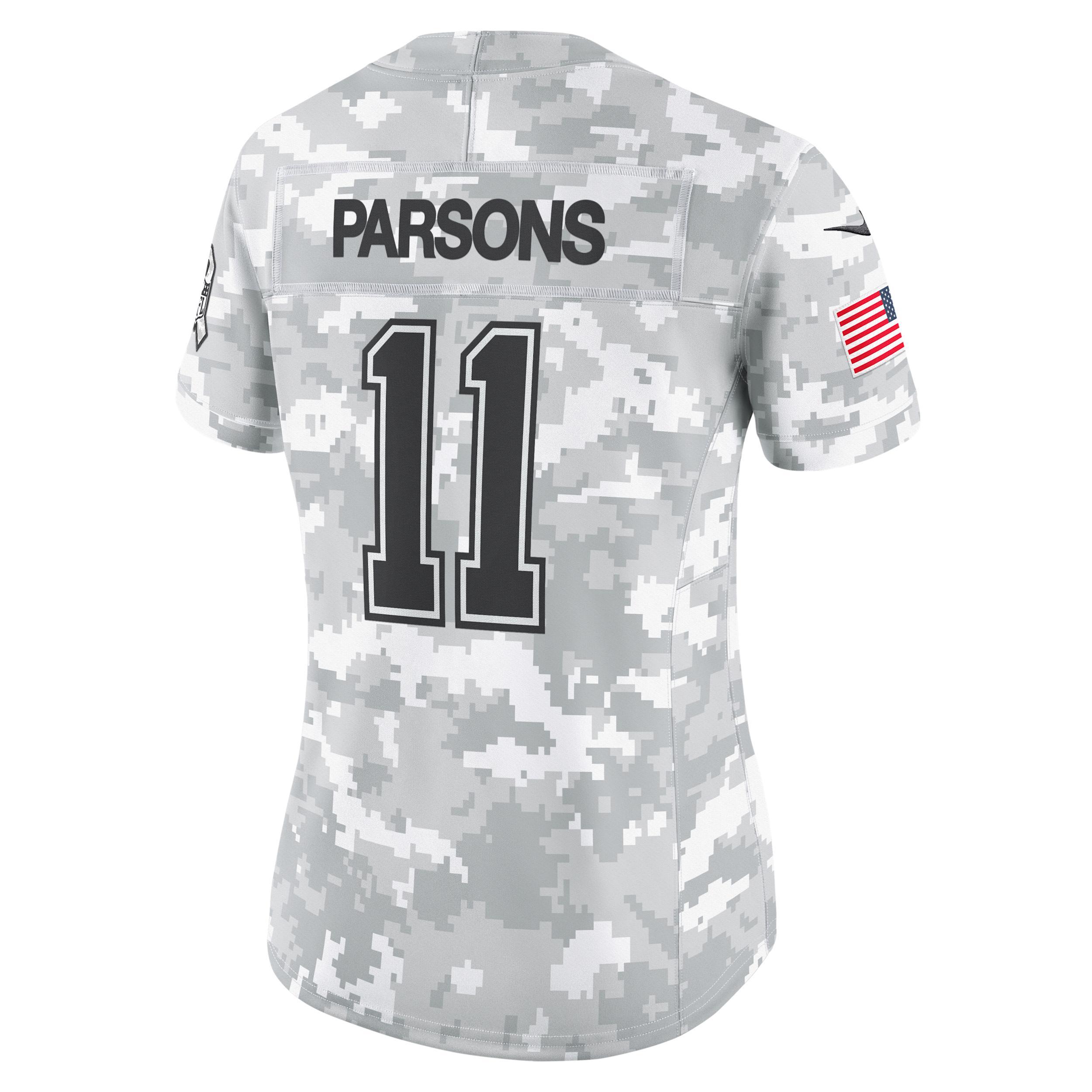 Micah Parsons Dallas Cowboys Salute to Service Women’s Nike Women's Dri-FIT NFL Limited Jersey Product Image