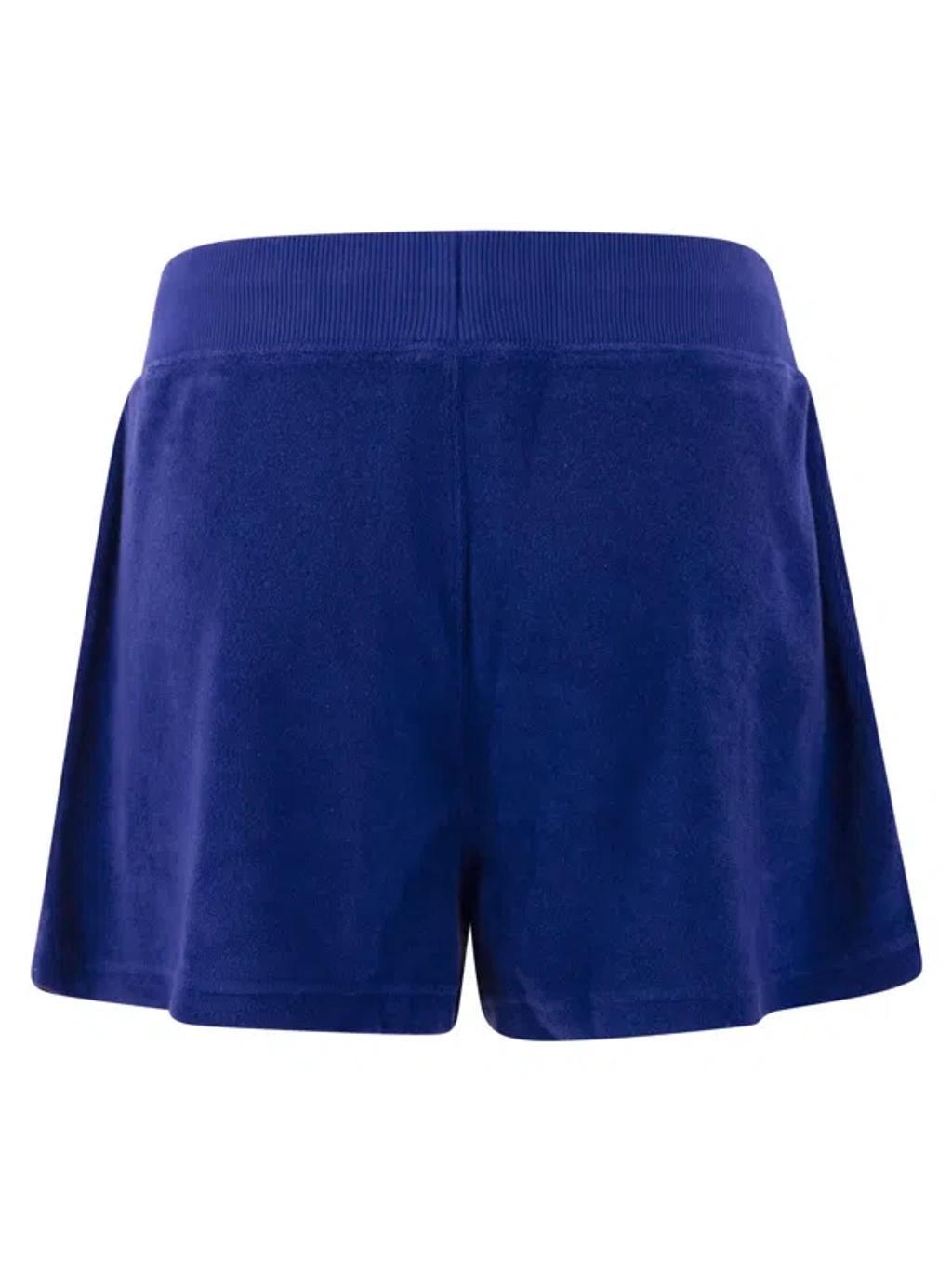 POLO RALPH LAUREN Sponge Shorts With Drawstring In Royal Blue Product Image