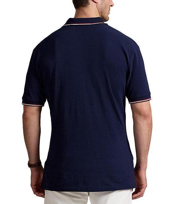 Polo Ralph Lauren Big & Tall Classic Fit Logo Mesh Short Sleeve Polo Shirt Product Image