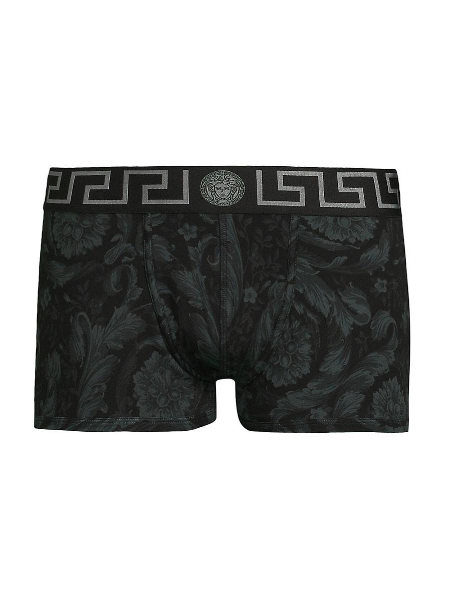 Mens Stretch Cotton Boxer Briefs Product Image