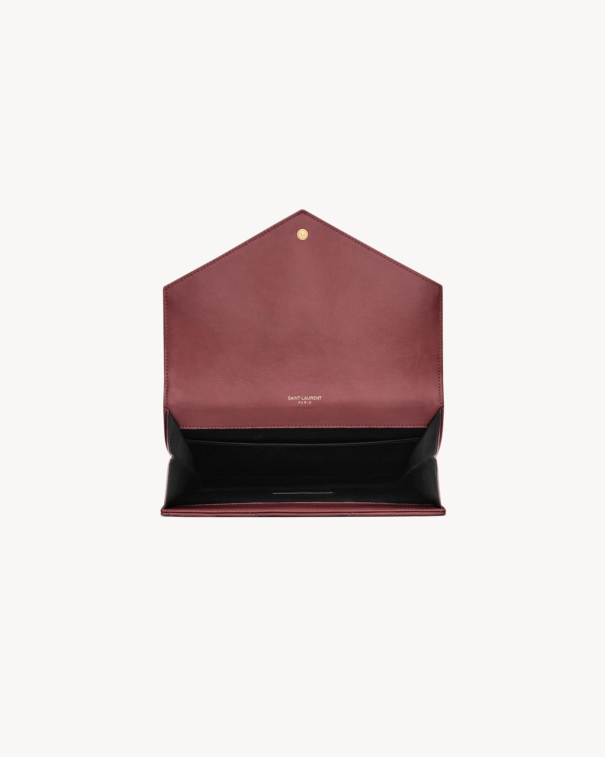 CASSANDRE MATELASSÉ flap pouch in lambskin Product Image