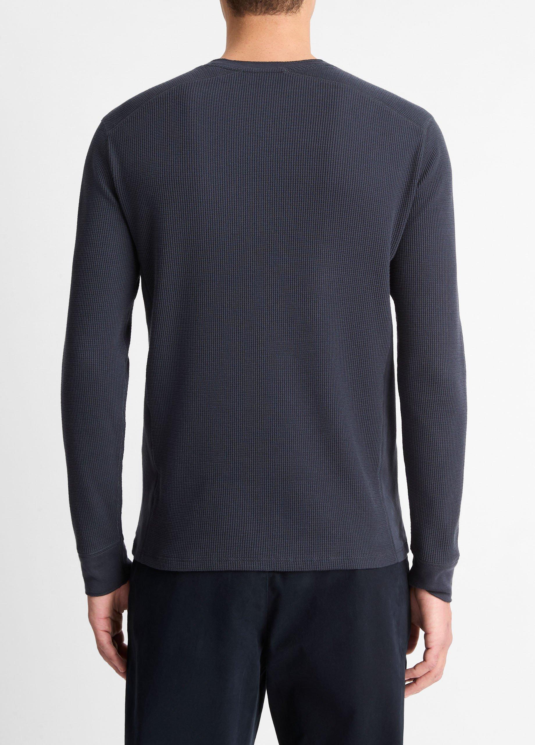 Thermal Long Sleeve Crew Neck Pullover Product Image