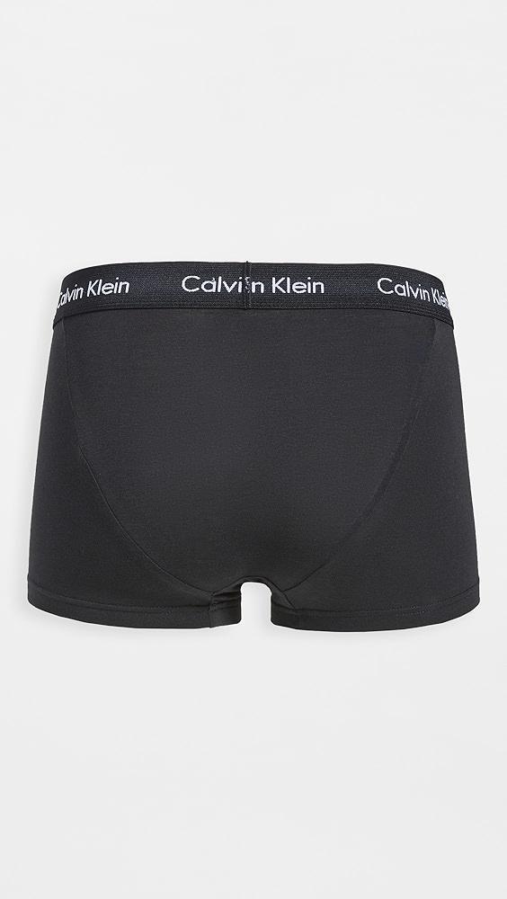 Calvin Klein Underwear Cotton Stretch 3-Pack Low Rise Trunks | Shopbop Product Image