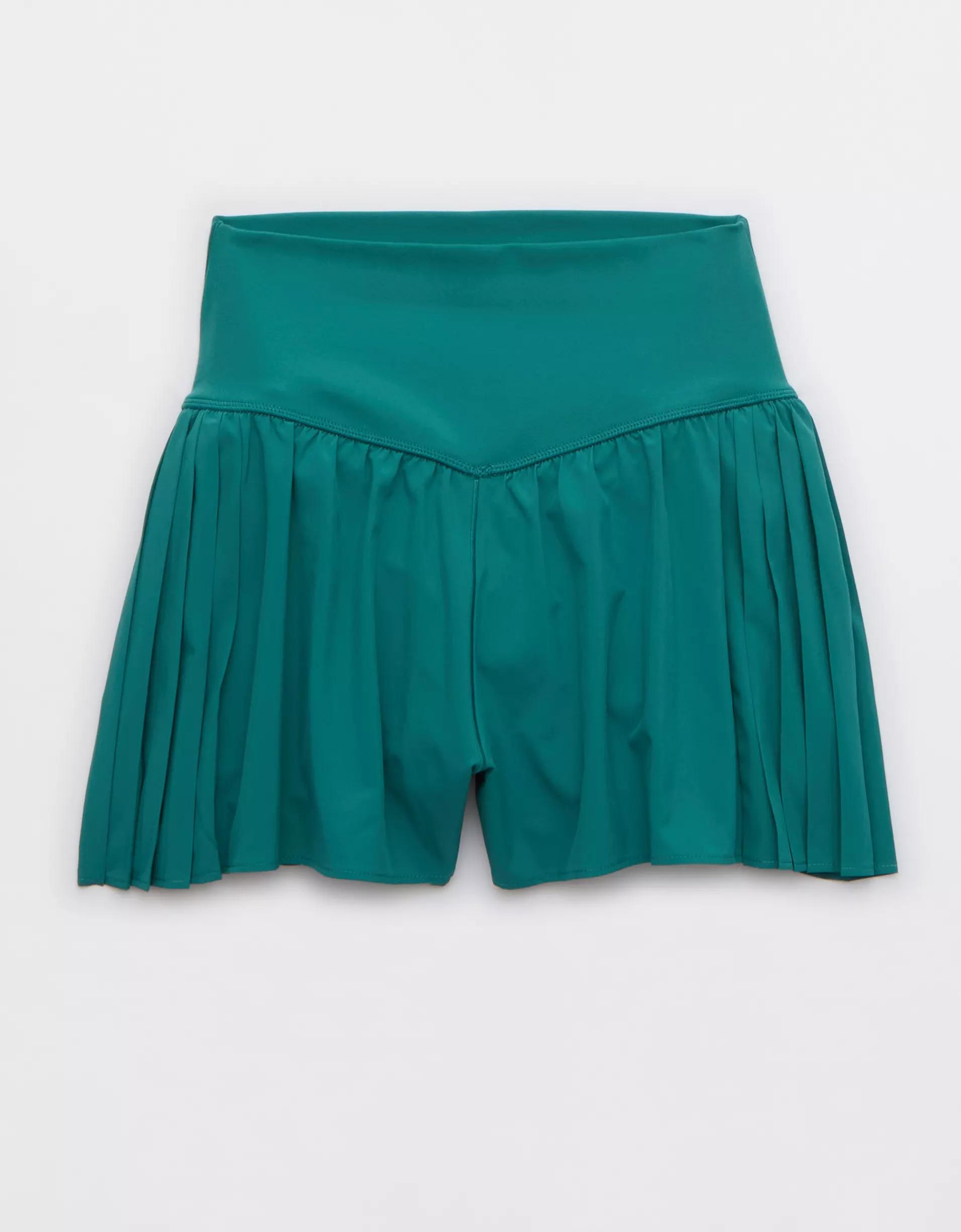 OFFLINE By Aerie Real Me Pleated Flowy Short Product Image
