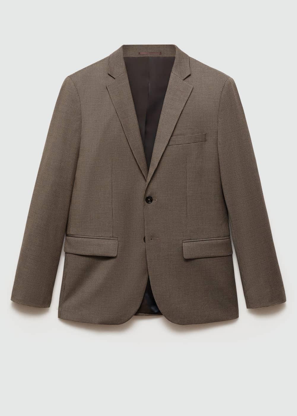 Mango Mens Stretch Fabric Super Suit Blazer Product Image