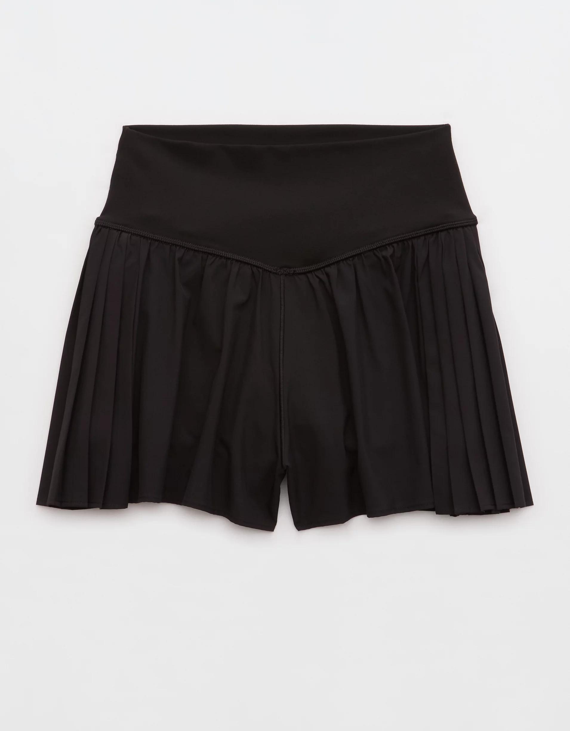 OFFLINE By Aerie Real Me Pleated Flowy Short Product Image