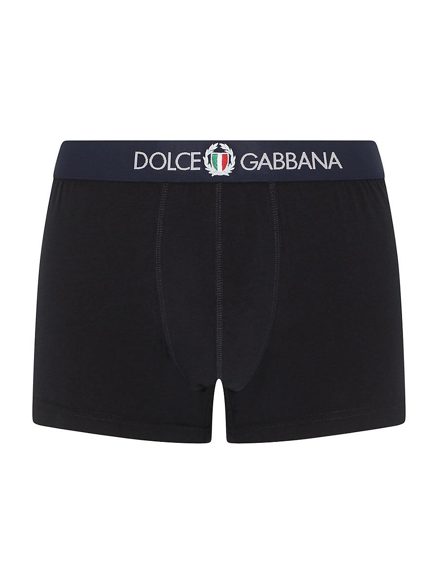 Mens Logo Cotton Boxer Briefs Product Image