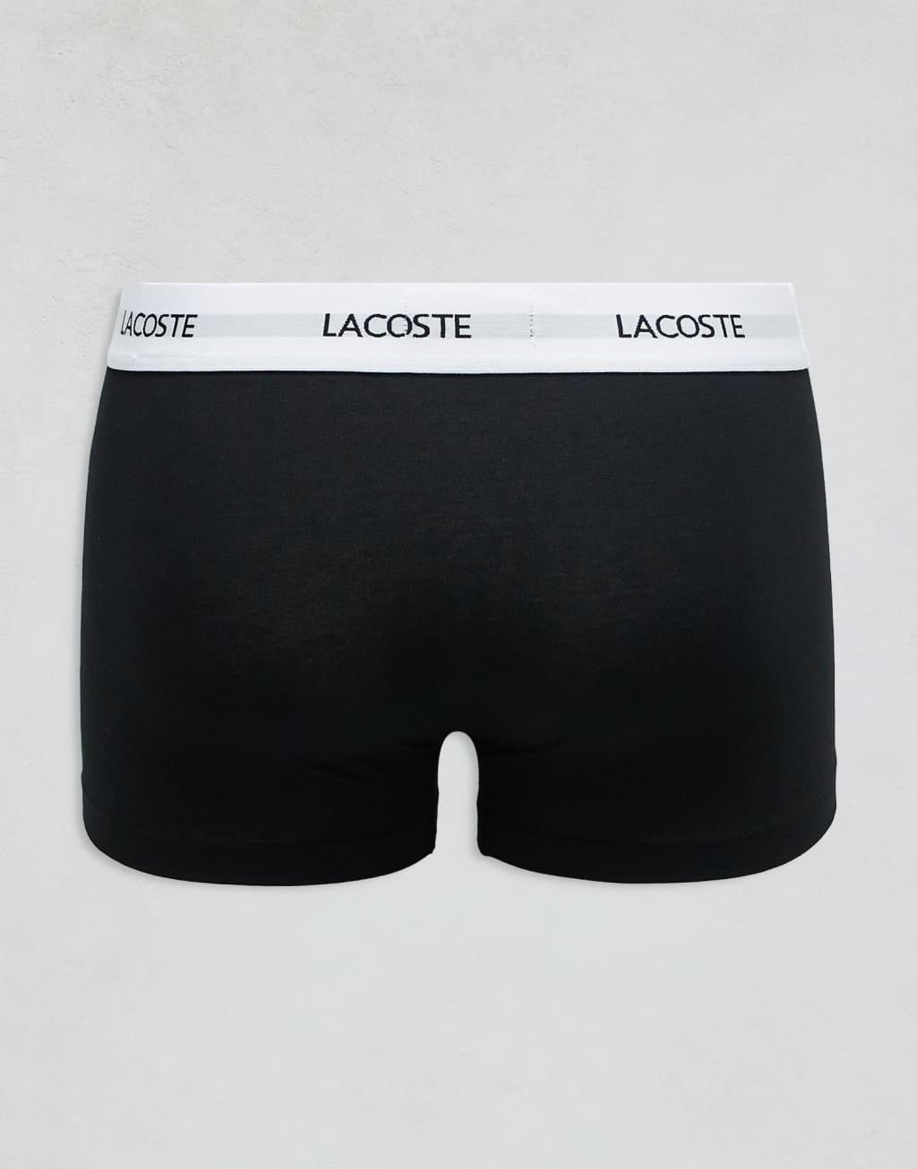 Lacoste 3 pack trunks in multi  Product Image