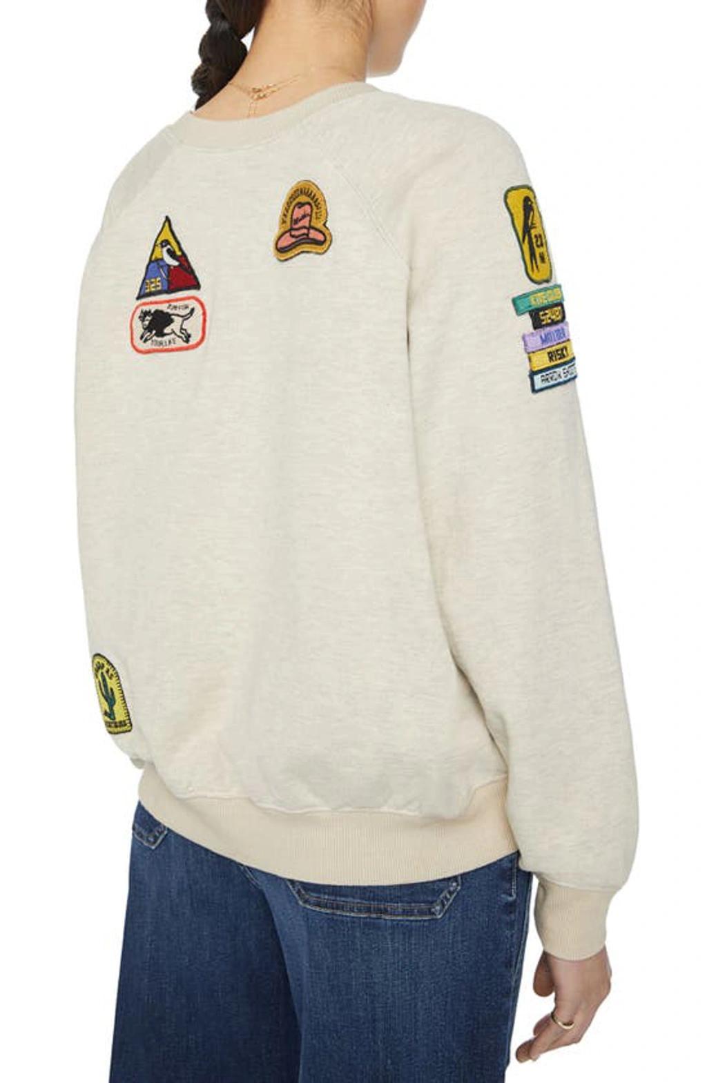 Adventure Patch Sweatshirt In Cookie Season Product Image