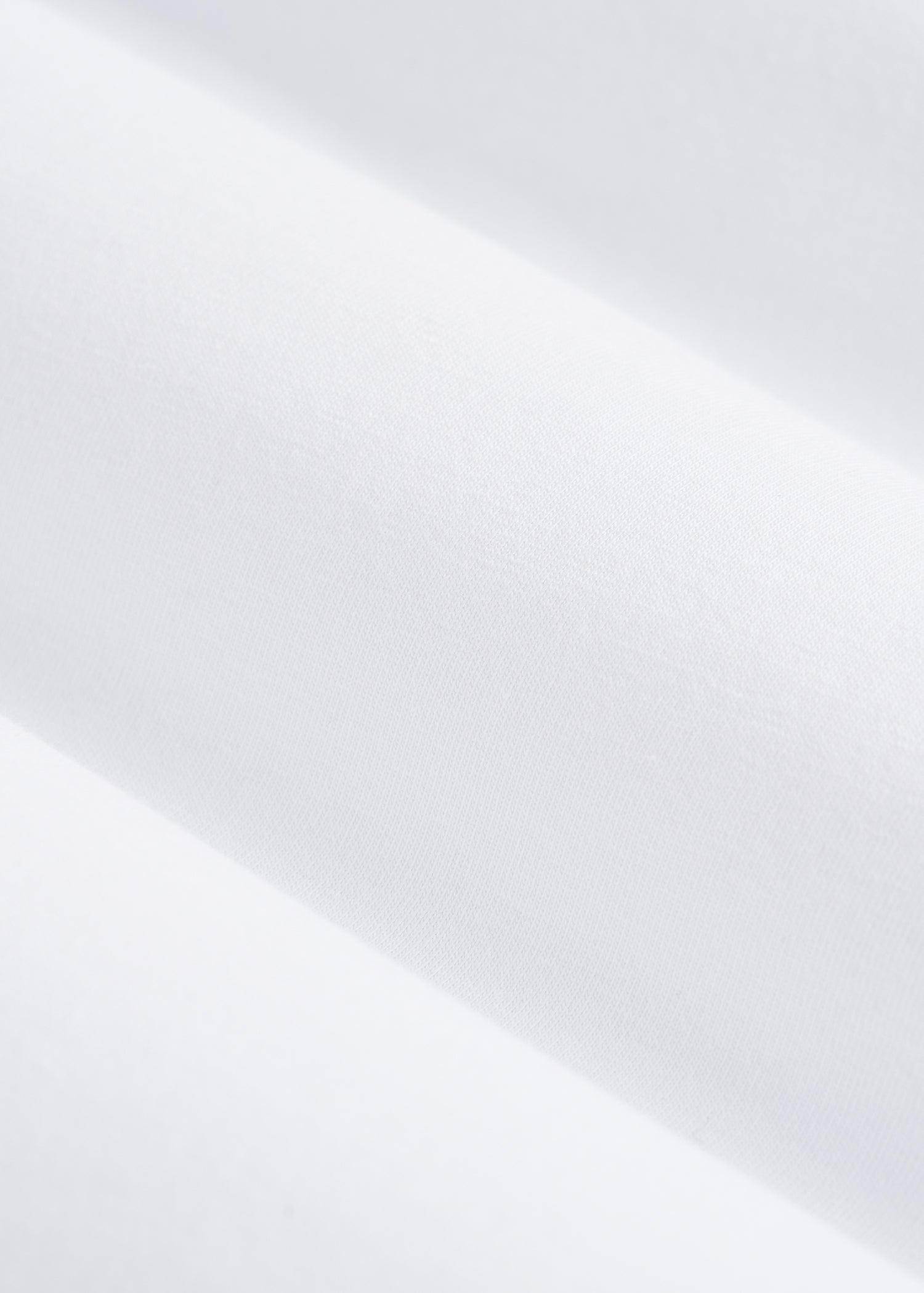 The Essential MODERN-FIT Crewneck Tee for Tall Men in White Male Product Image