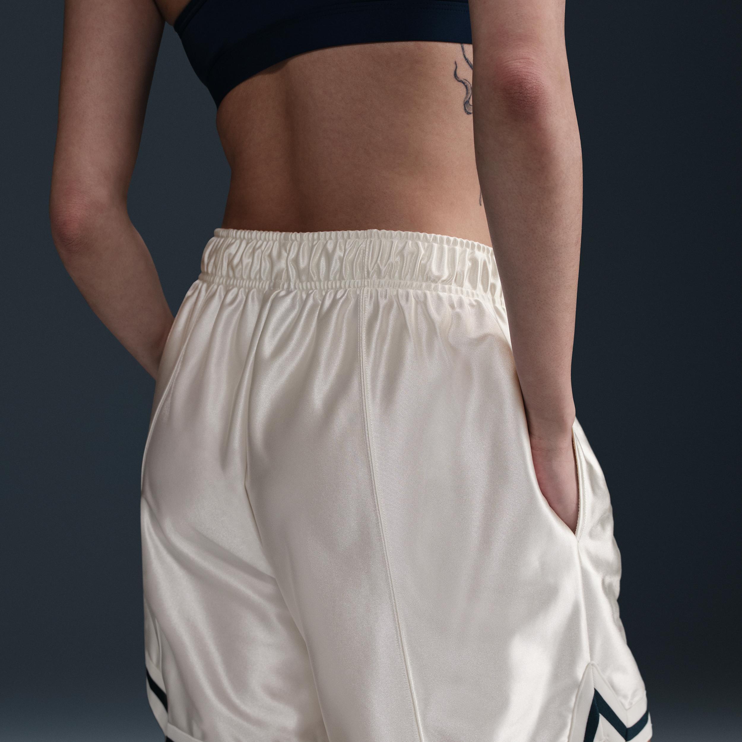 Womens Nike Sportswear Loose Mid-Rise Graphic Shorts | HJ0163-133 Product Image