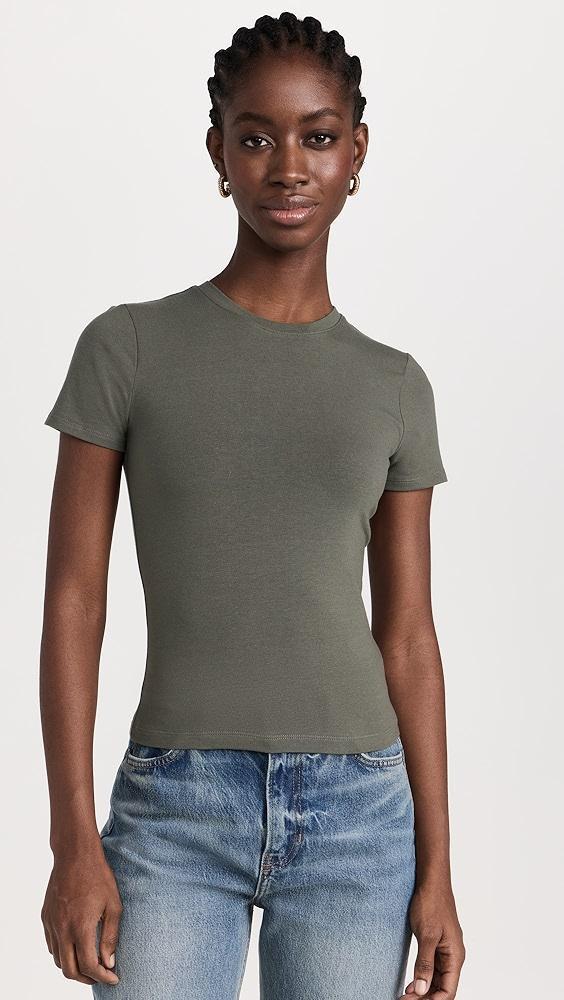 Good American Cropped Bbay Tee | Shopbop Product Image