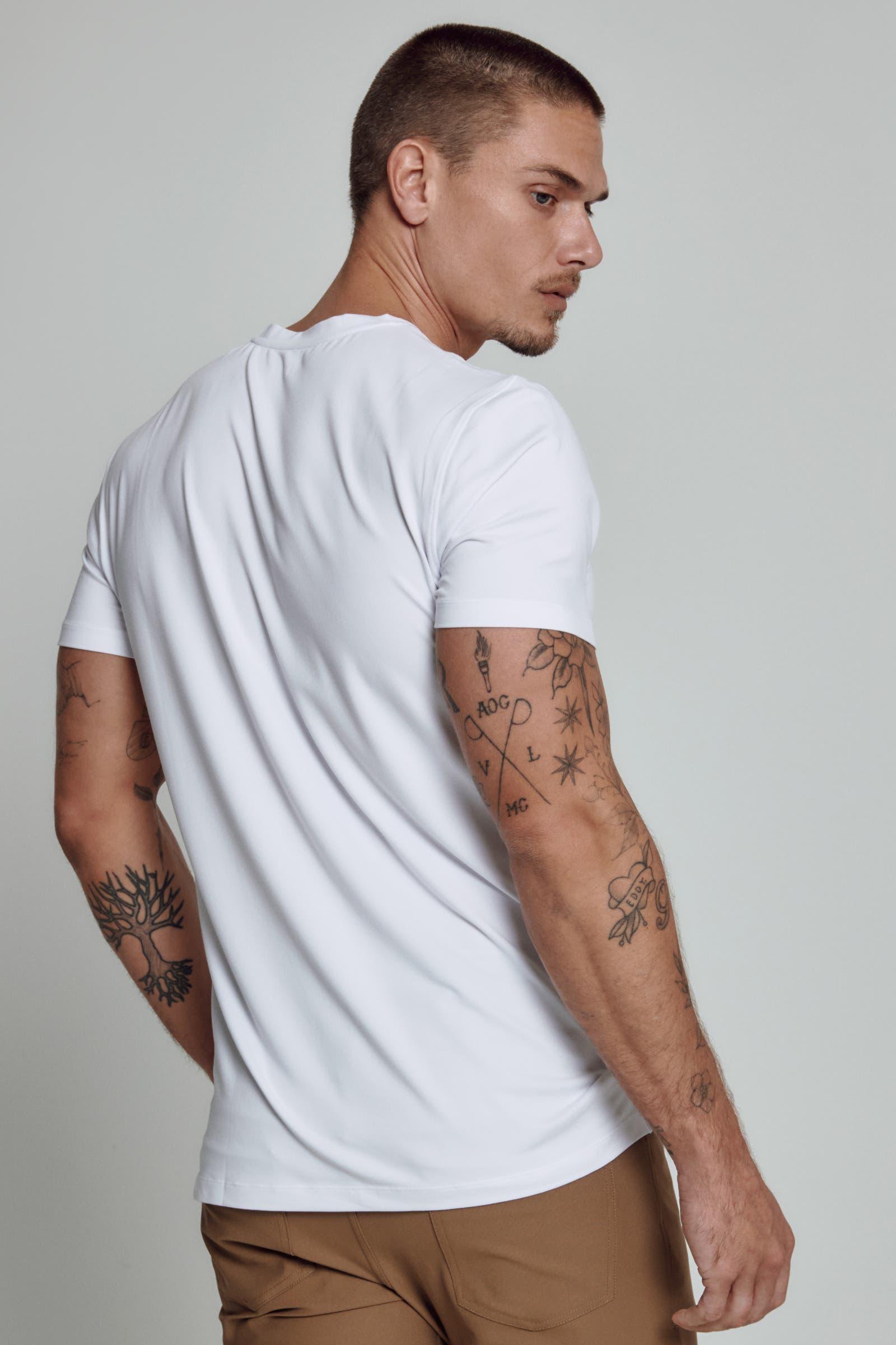 Core™ V-Neck Tee - White Product Image