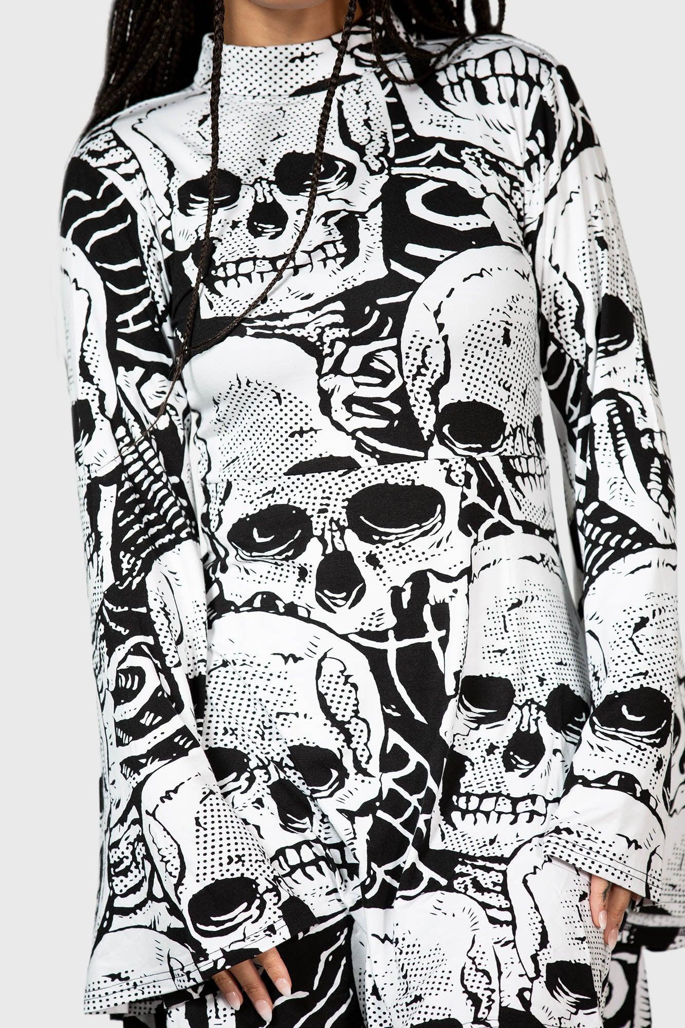 Skeleton Season Mini Dress Female Product Image