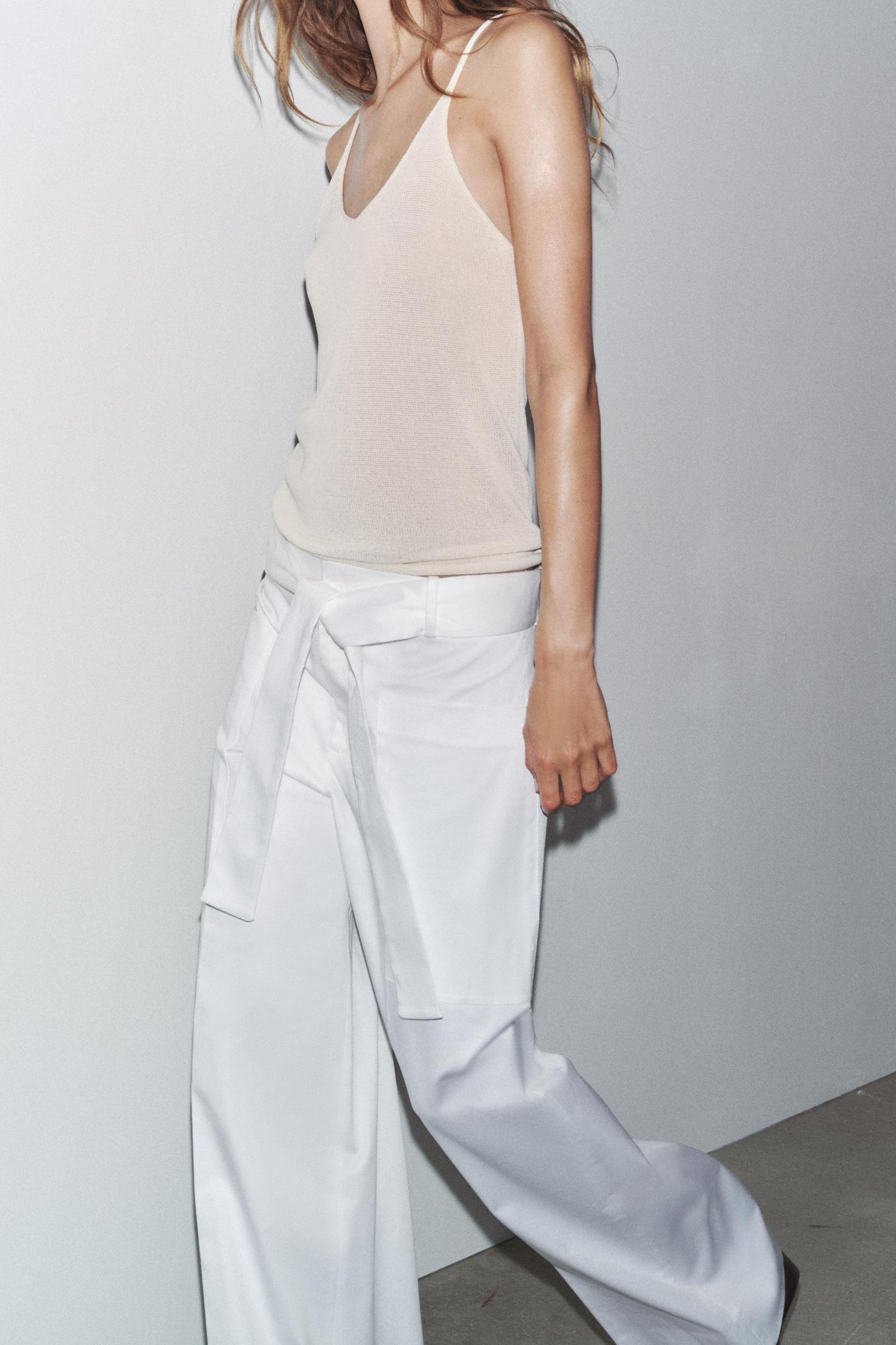 STRAPPY KNIT TOP Product Image