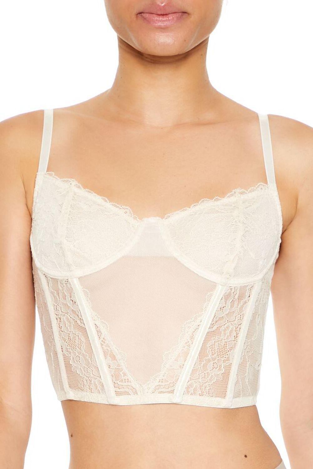 Lace Sweetheart Corset Bra | Forever 21 Product Image