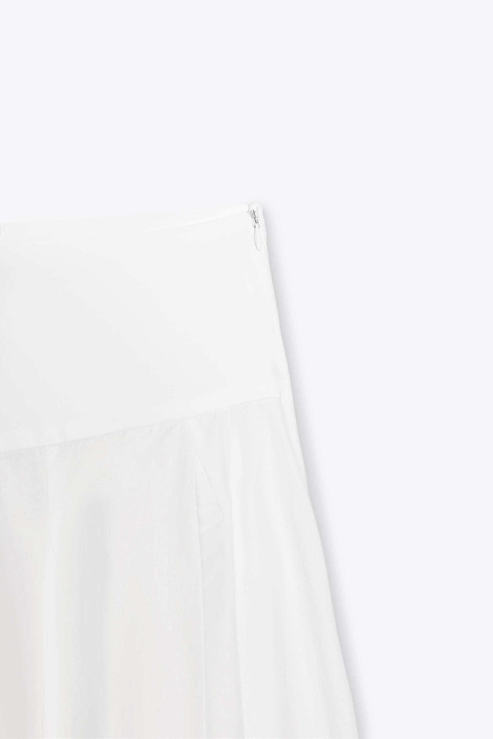 ASYMMETRIC MIDI SKIRT Product Image