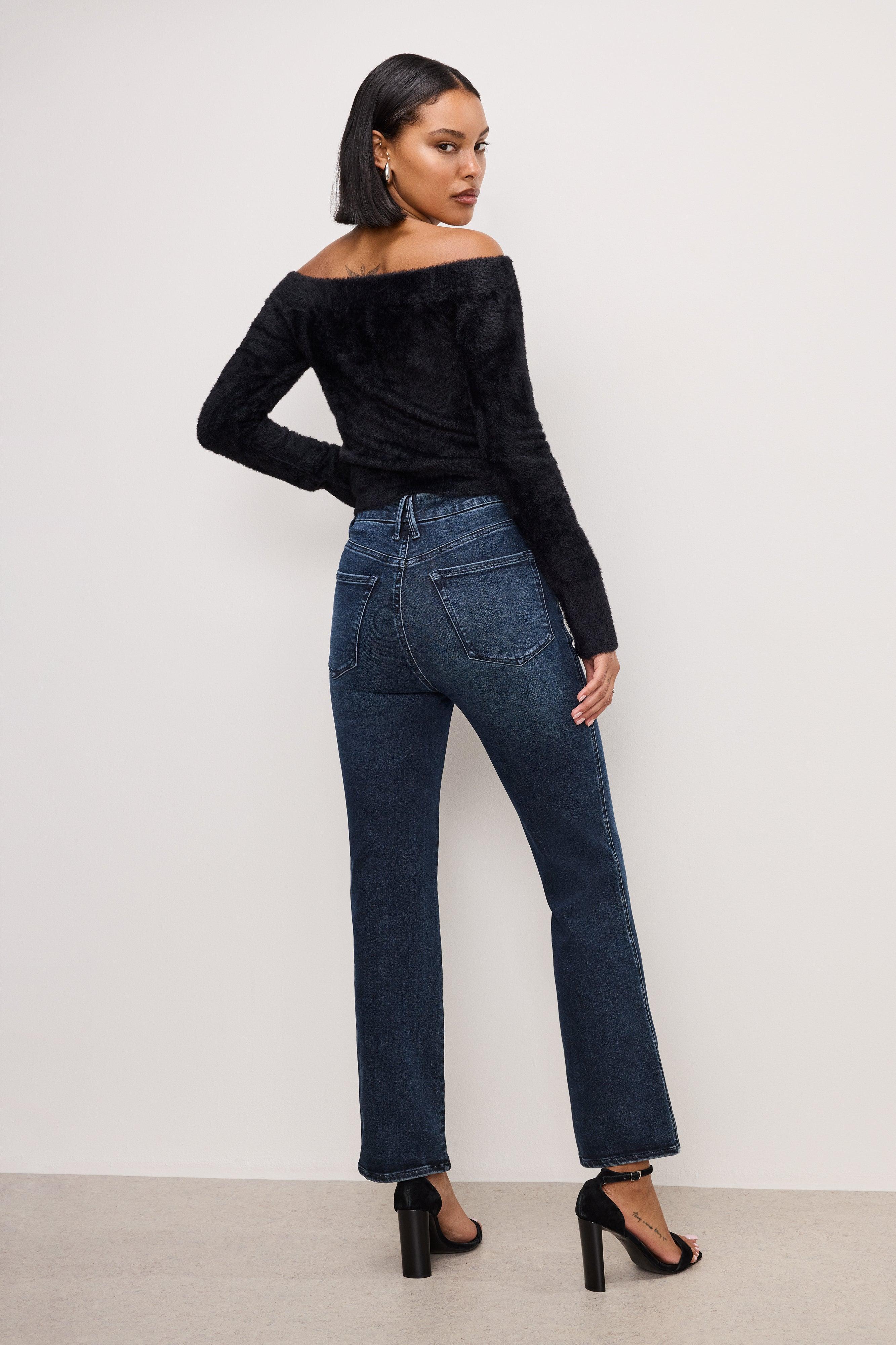 ALWAYS FITS GOOD CURVE STRAIGHT JEANS | INDIGO744 Product Image