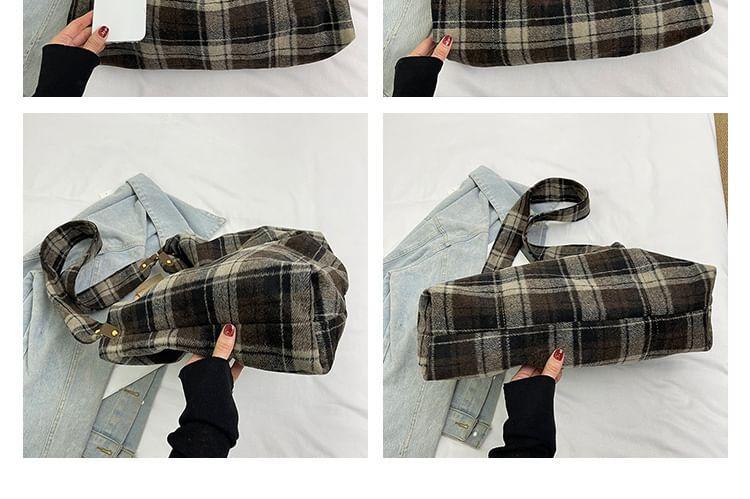 Plaid Tote Bag Product Image