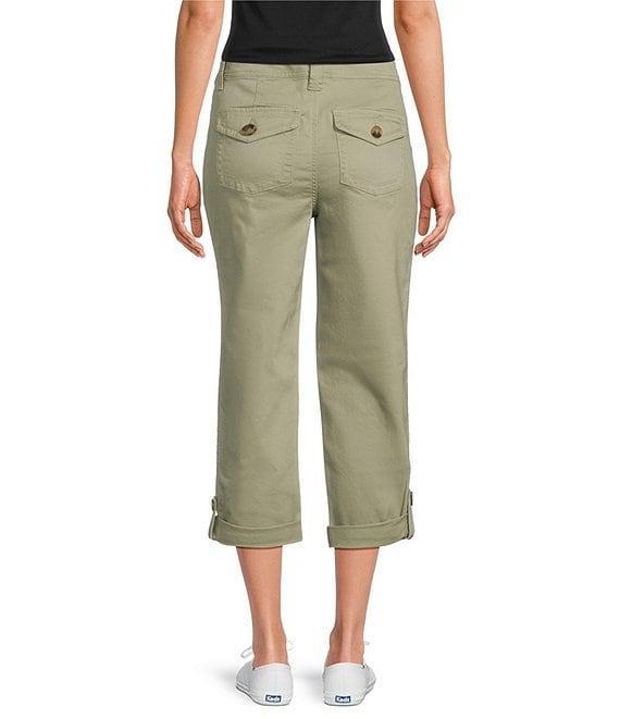 Westbound the Utility Crop Mid Rise Pull-On Pants Product Image