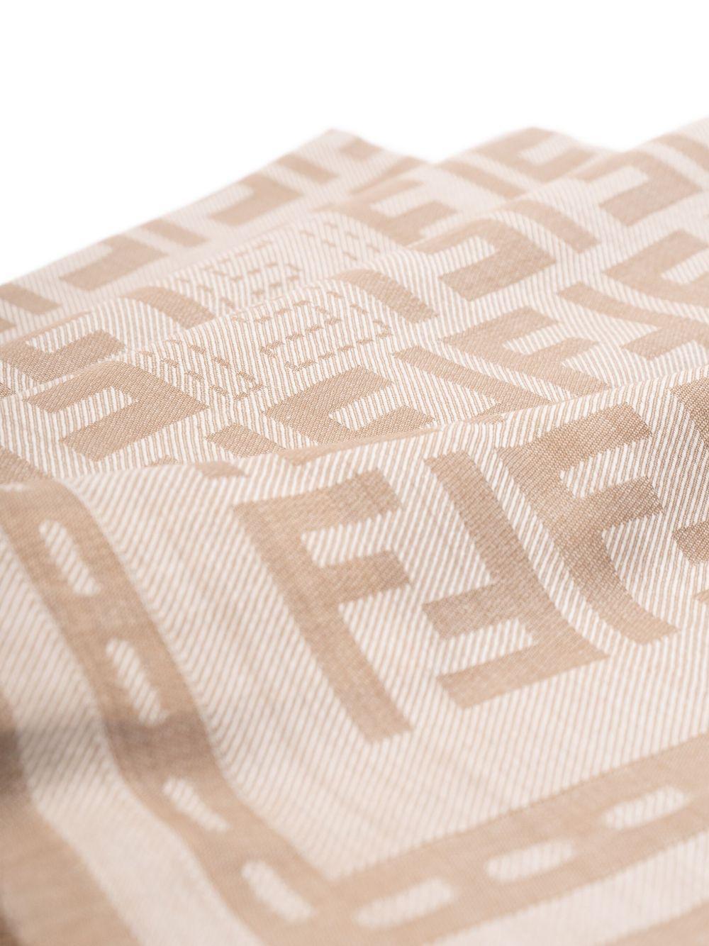 monogram-pattern scarf Product Image