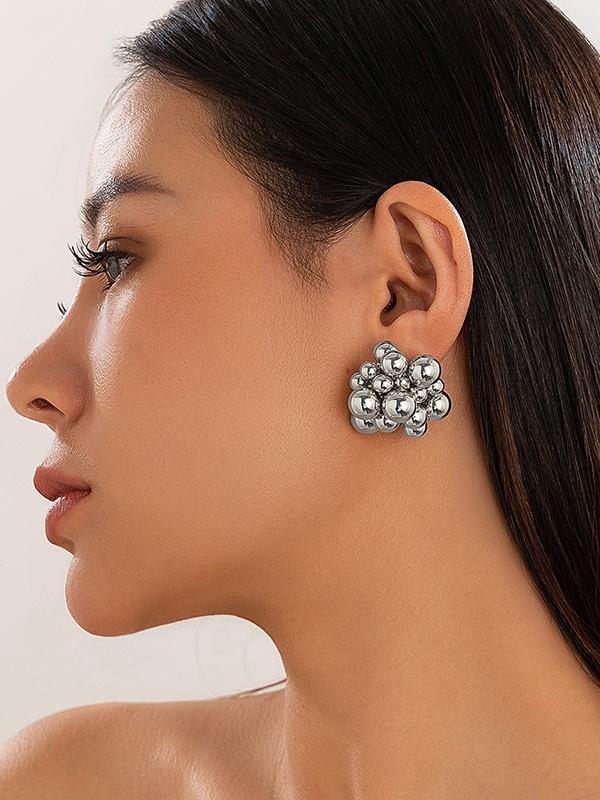 Geometric Drop Earrings Product Image