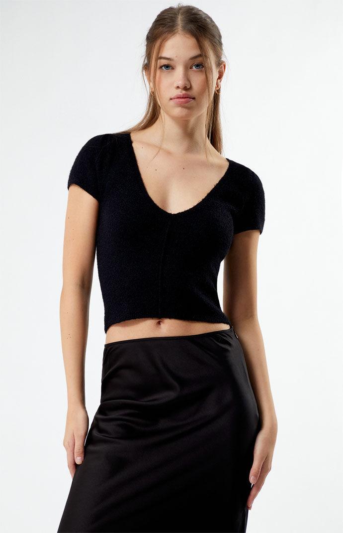 x Intimately FP Keep Me Warm Crop Top In Ivory Free People Product Image