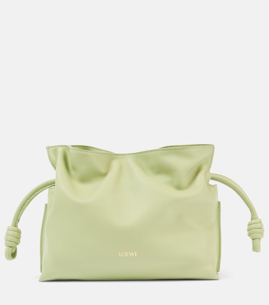 LOEWE Mini Flamenco Clutch In Nude & Neutrals Product Image