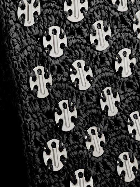 1969 BLACK BAG IN RAFFIA Product Image