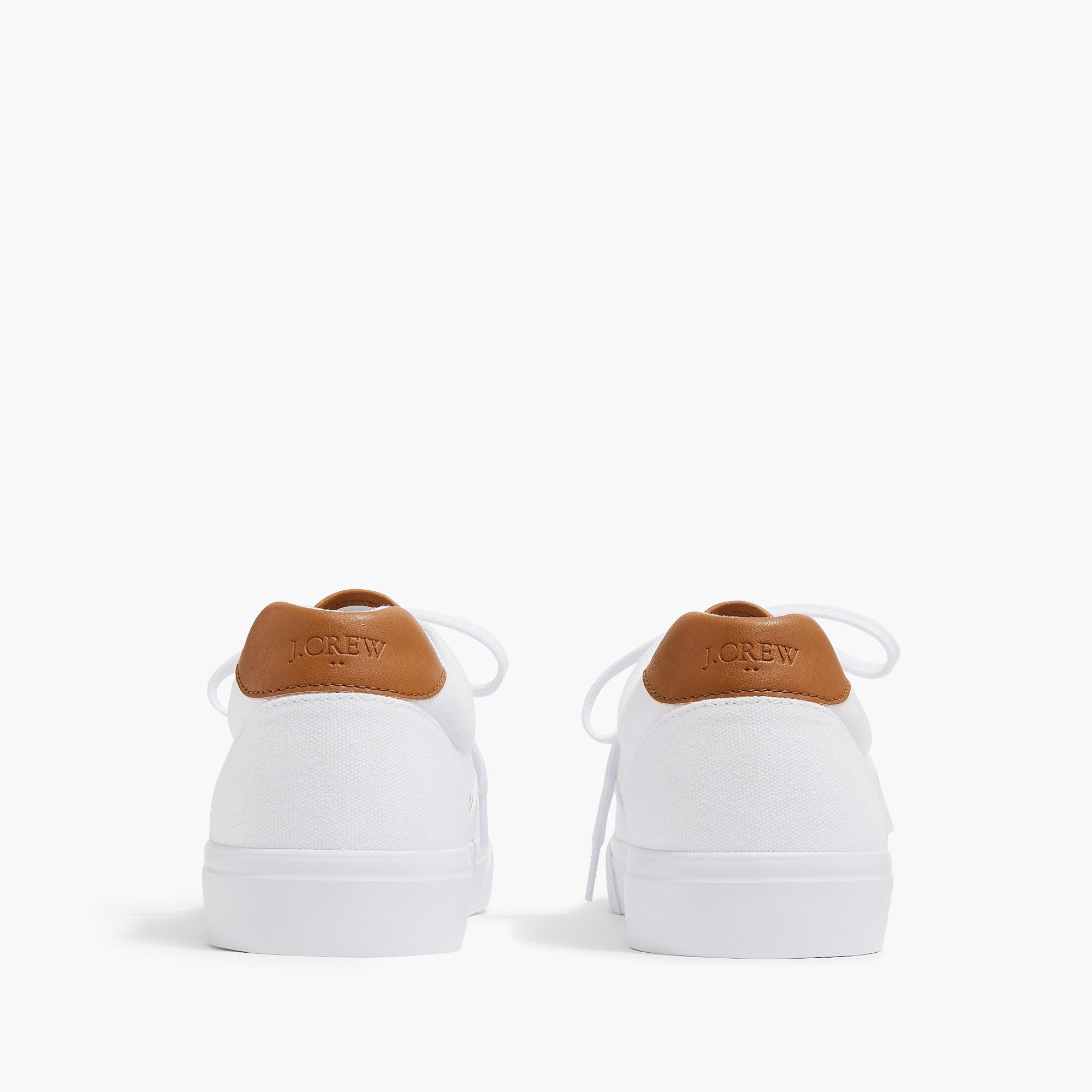 Canvas lace-up sneakers Product Image