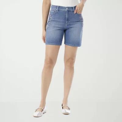 Gloria Vanderbilt Womens High Rise Denim Short Product Image