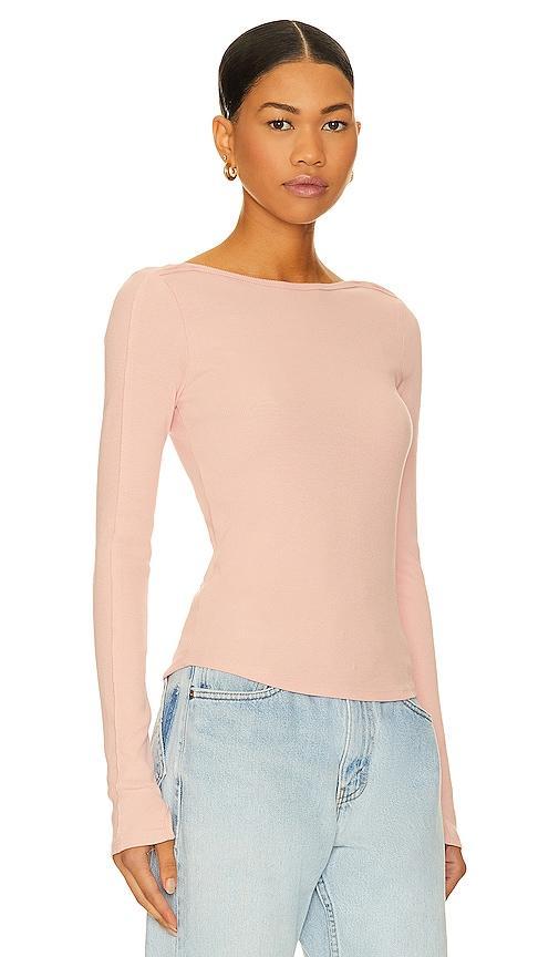 Free People Unapologetic Long Sleeve (Roseblush) Women's Clothing Product Image