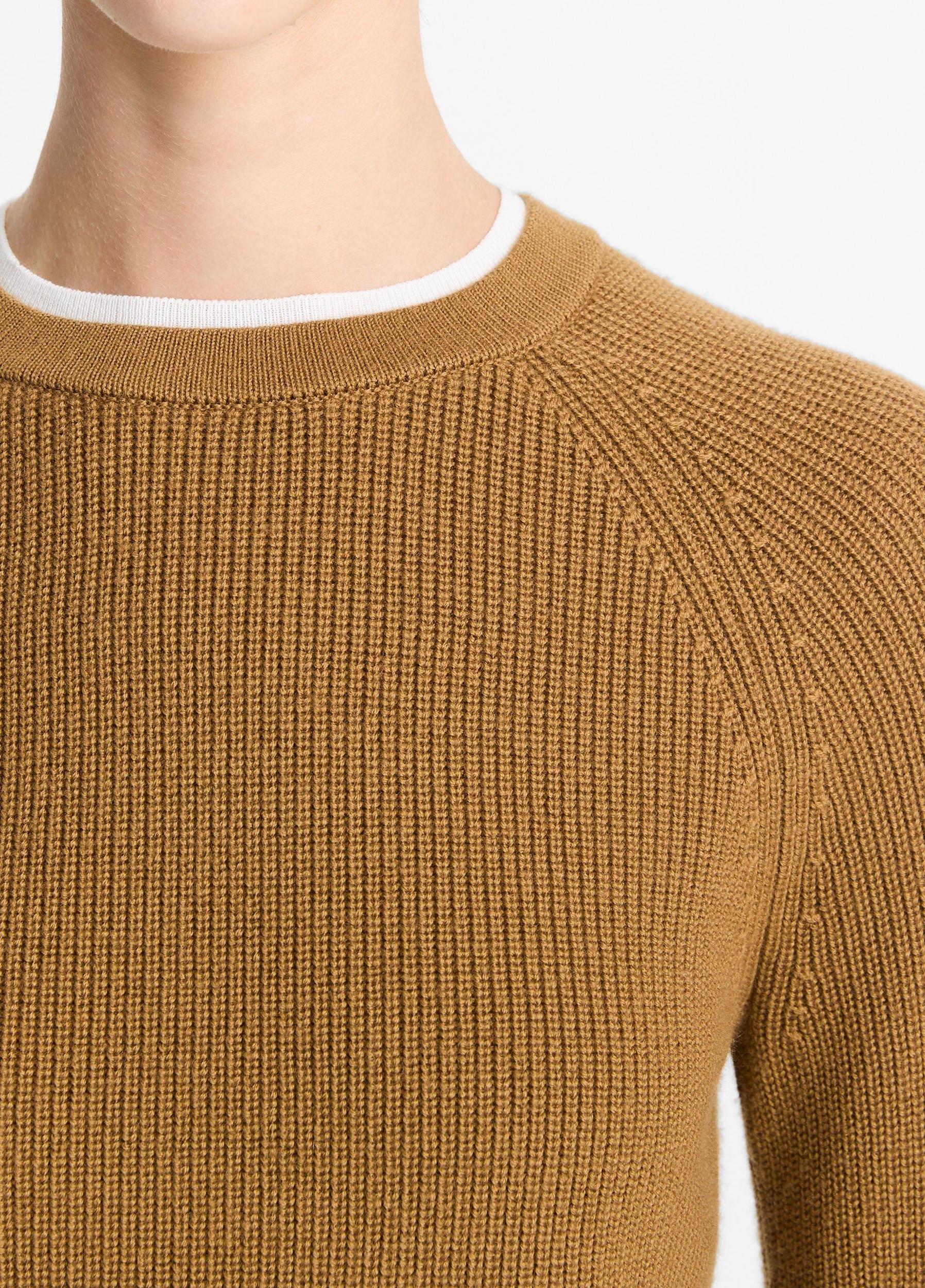 Wool-Cashmere Double-Neck Sweater Product Image