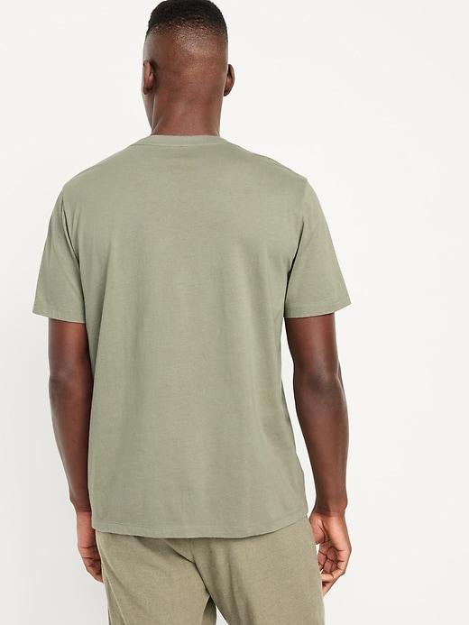 Crew-Neck Pocket T-Shirt Product Image