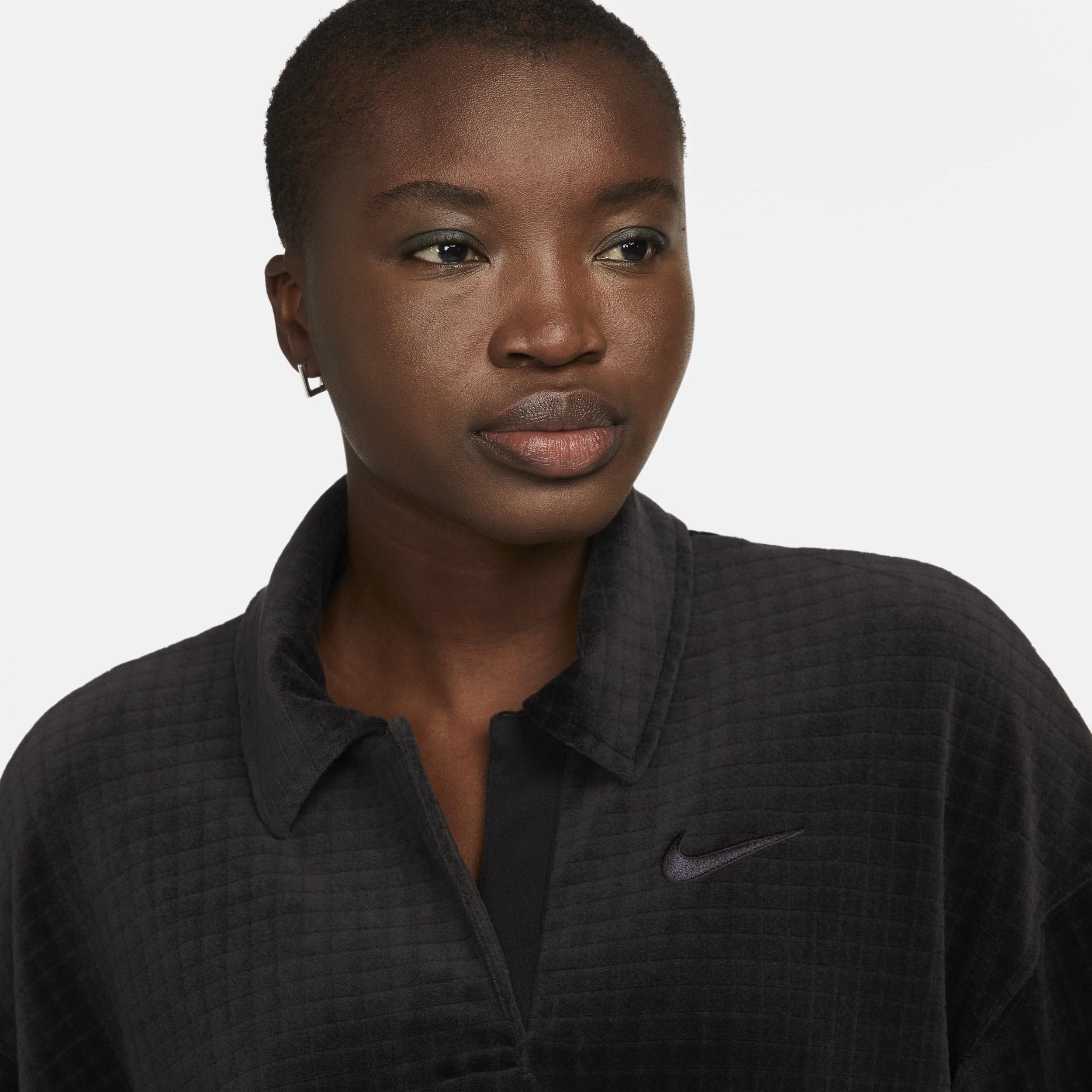 Women's Nike Sportswear Velour Polo Product Image