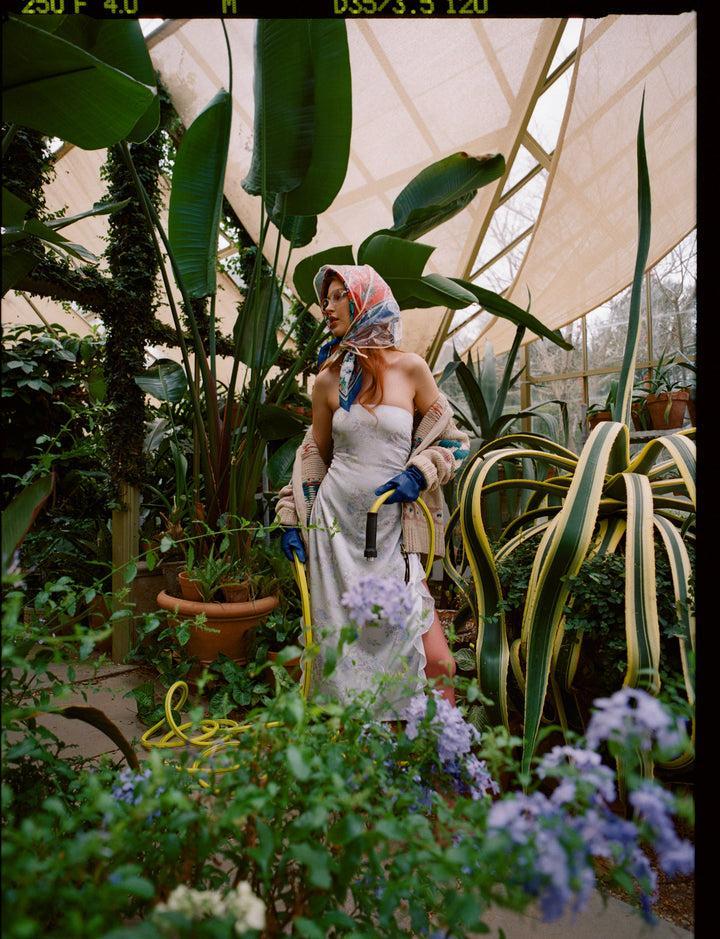 Marisa Midi Dress — Blue Product Image