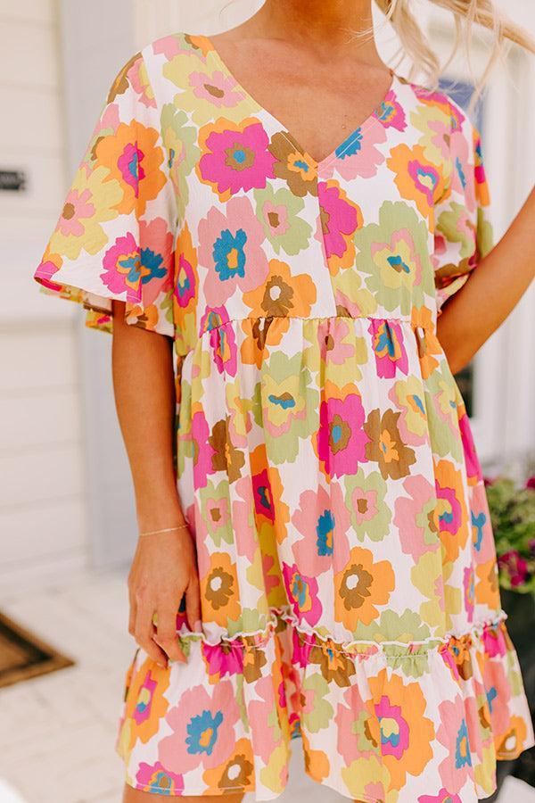 Oh Happy Days Floral Mini Dress Product Image