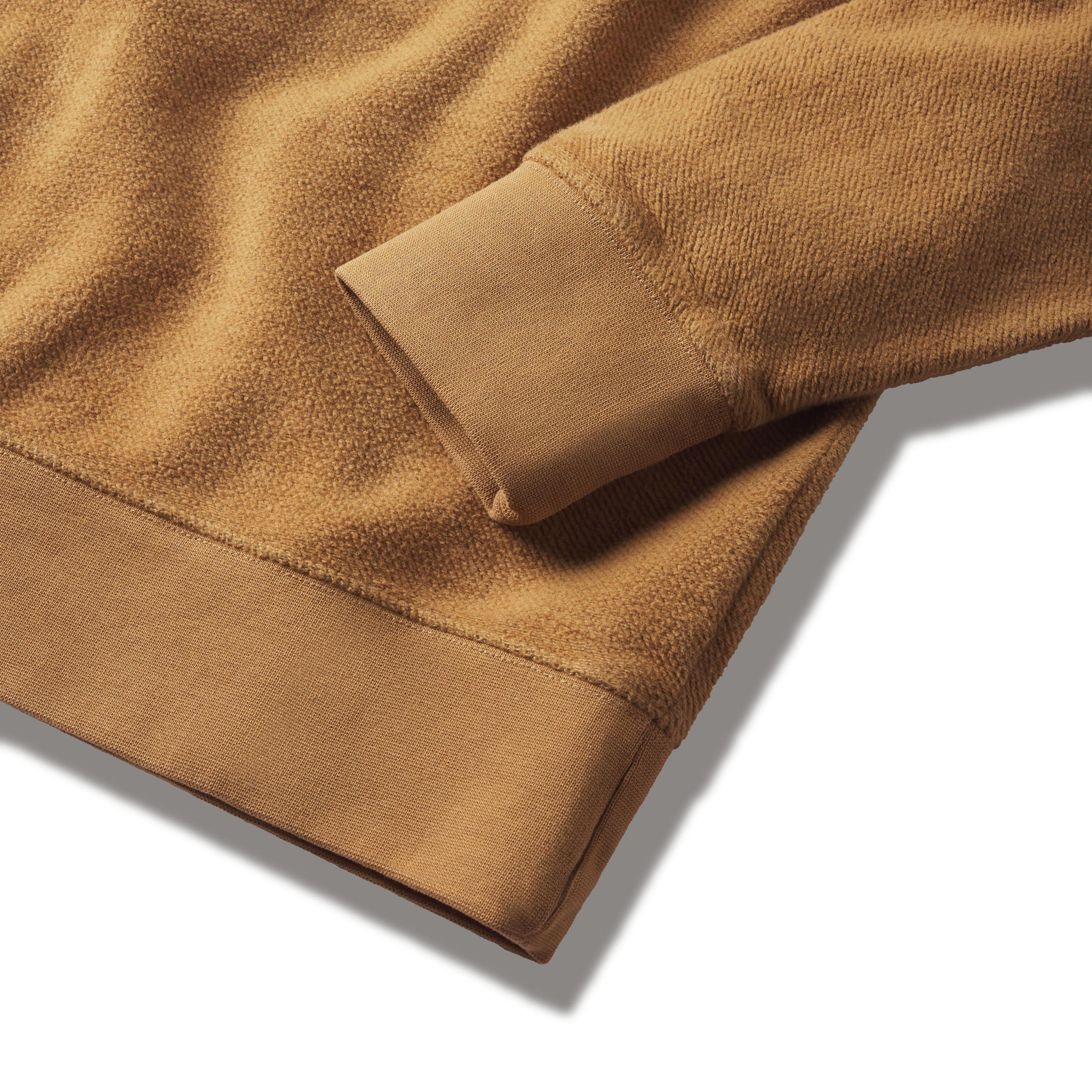 Dunlop Reverse 1/4 Zip - Tea Brown Product Image