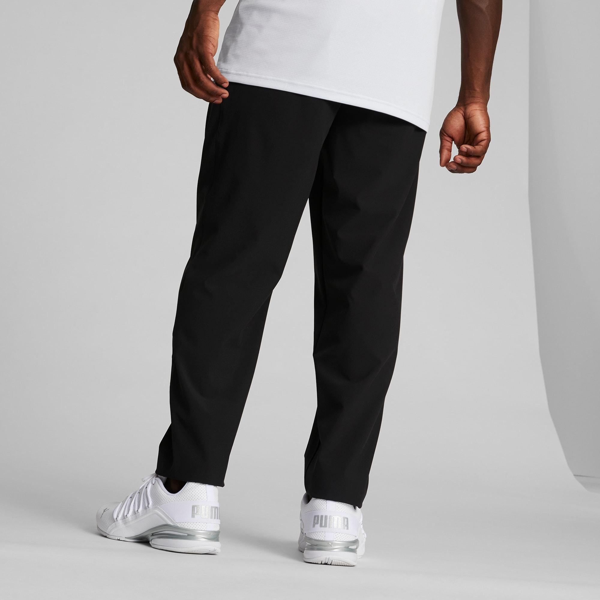 PUMA Live In Women's Joggers Pant in Light Grey Heather/Nep Product Image