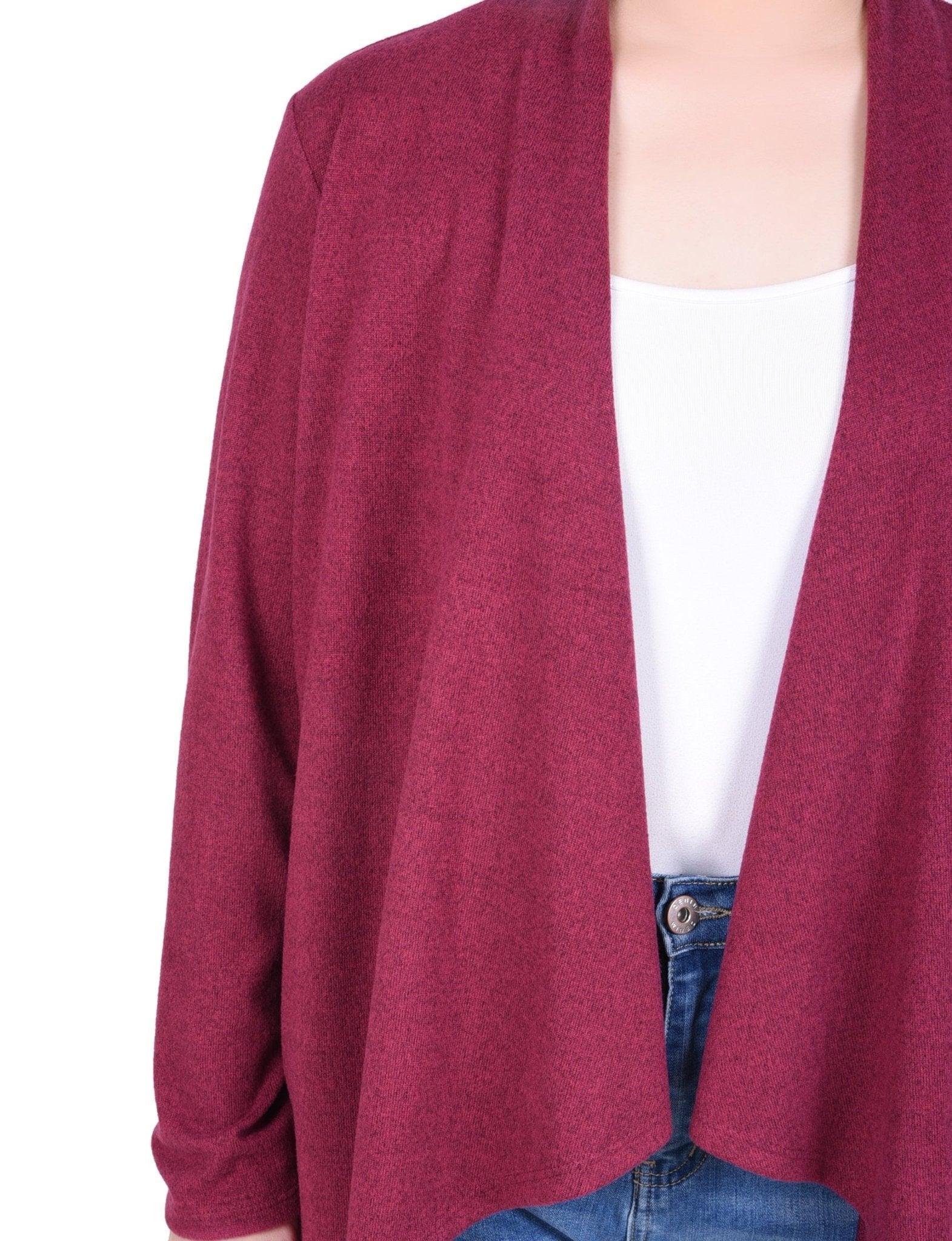 Long Sleeve Swing Cardigan - Petite Product Image