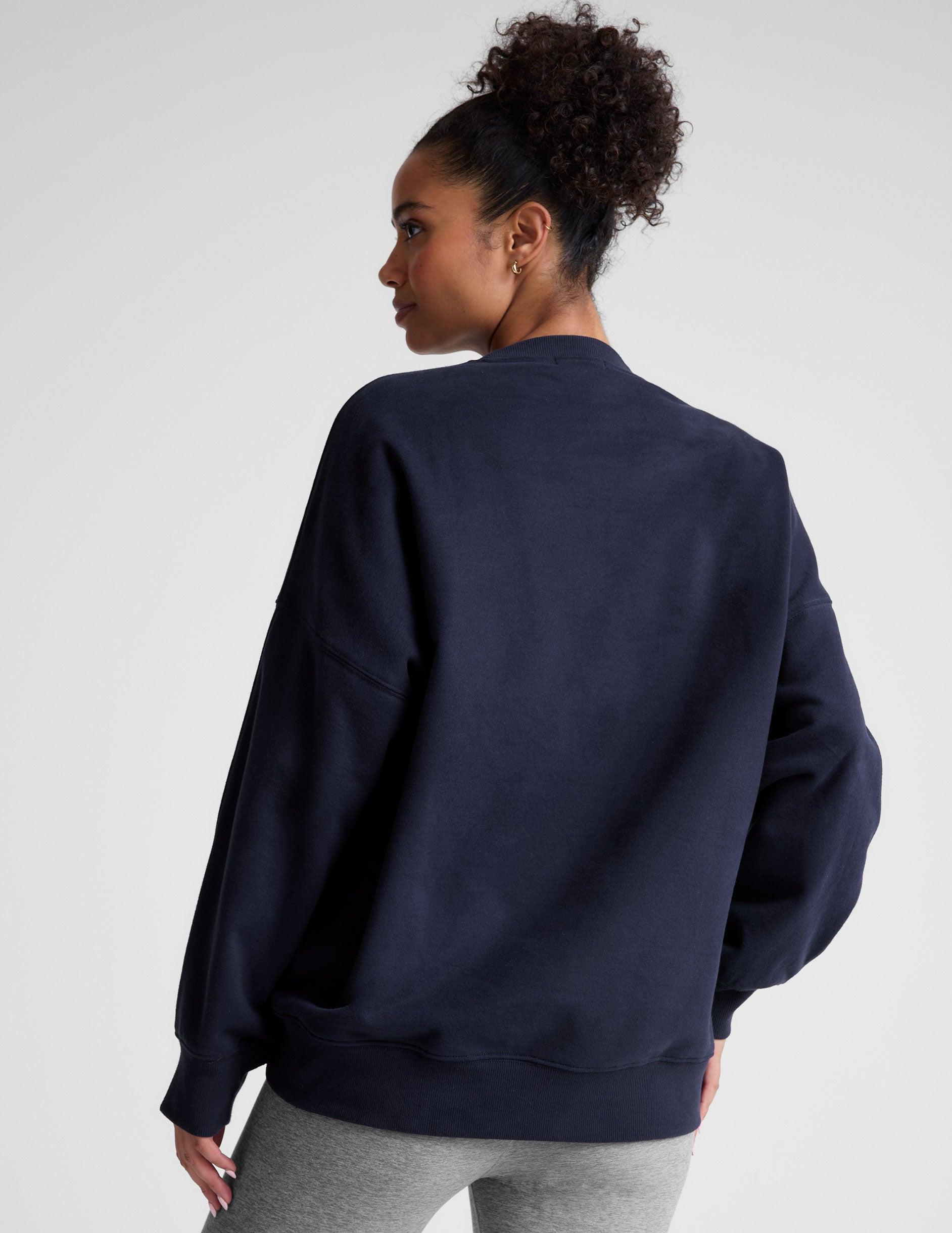 LuxeFleece Oversized Sweatshirt Product Image