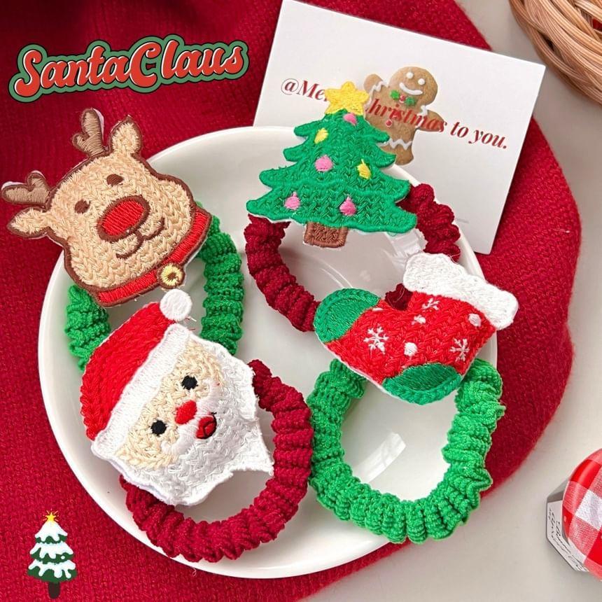 Christmas Knit Hair Tie Product Image