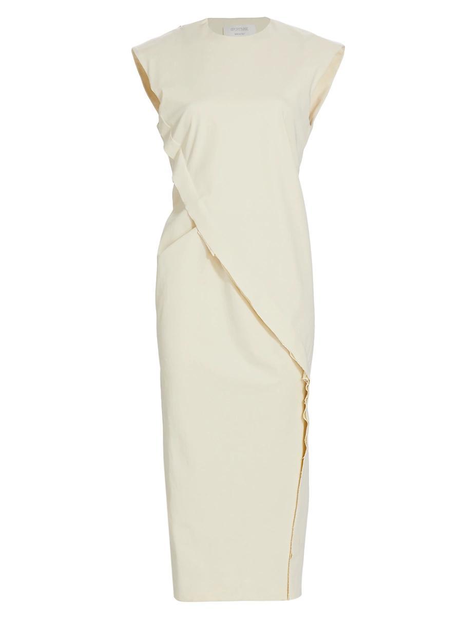 Womens Tiberio Wrap Midi-Dress Product Image