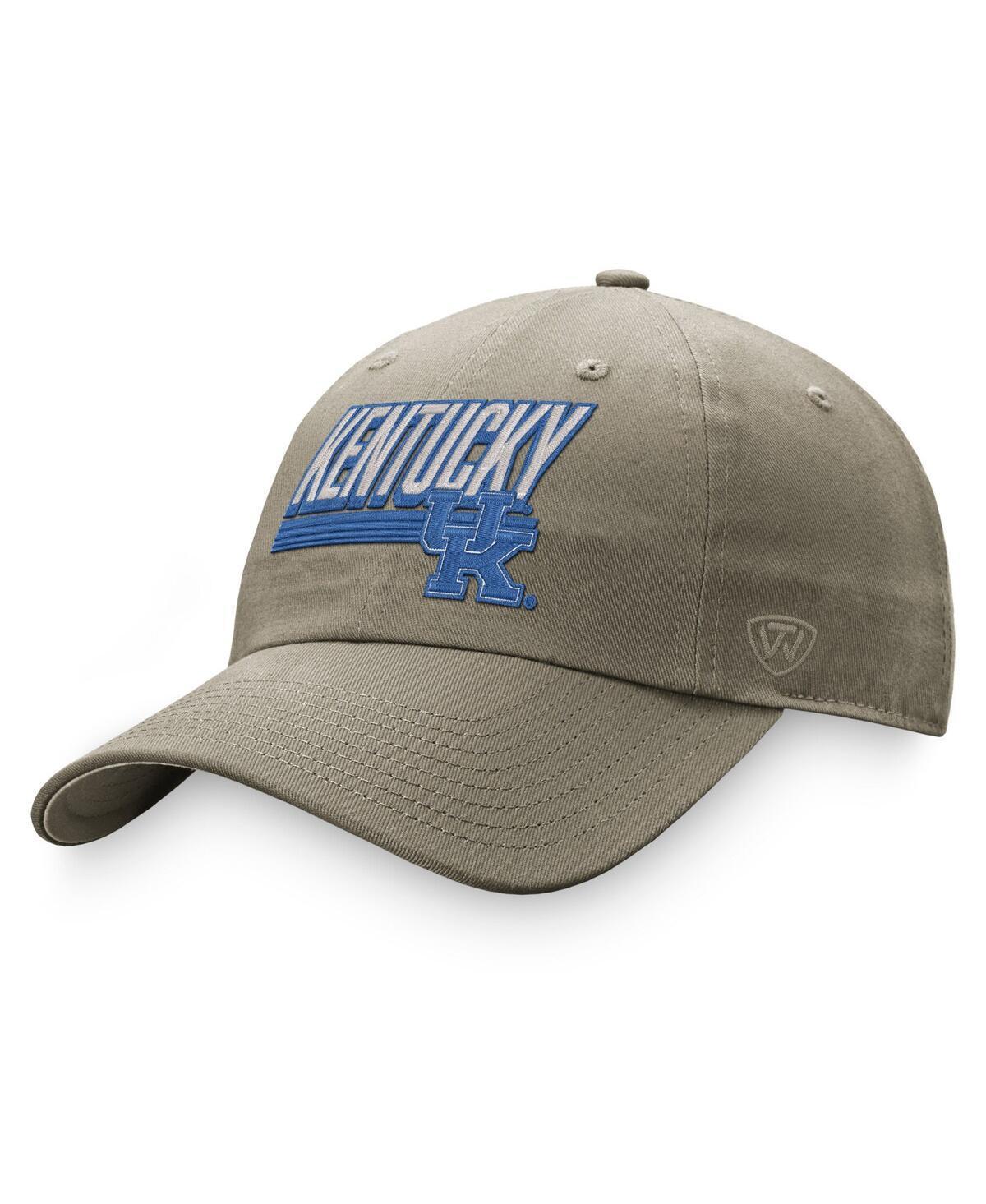 Mens Top of the World Khaki Georgia Southern Eagles Slice Adjustable Hat Product Image